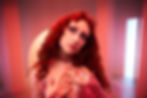 Still image from Chappell Roan's "Red Wine Supernova" live perormance for Vevo's DSCVR series