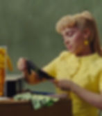 Still image from Billie Eilish's "What I Was Made For?" music video