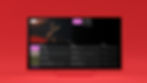 Vevo programming lineup guide on flatscreen TV