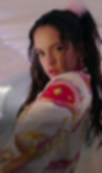 Still image from Rosalía and J Balvin's "Con Altura" music video featuring El Guincho
